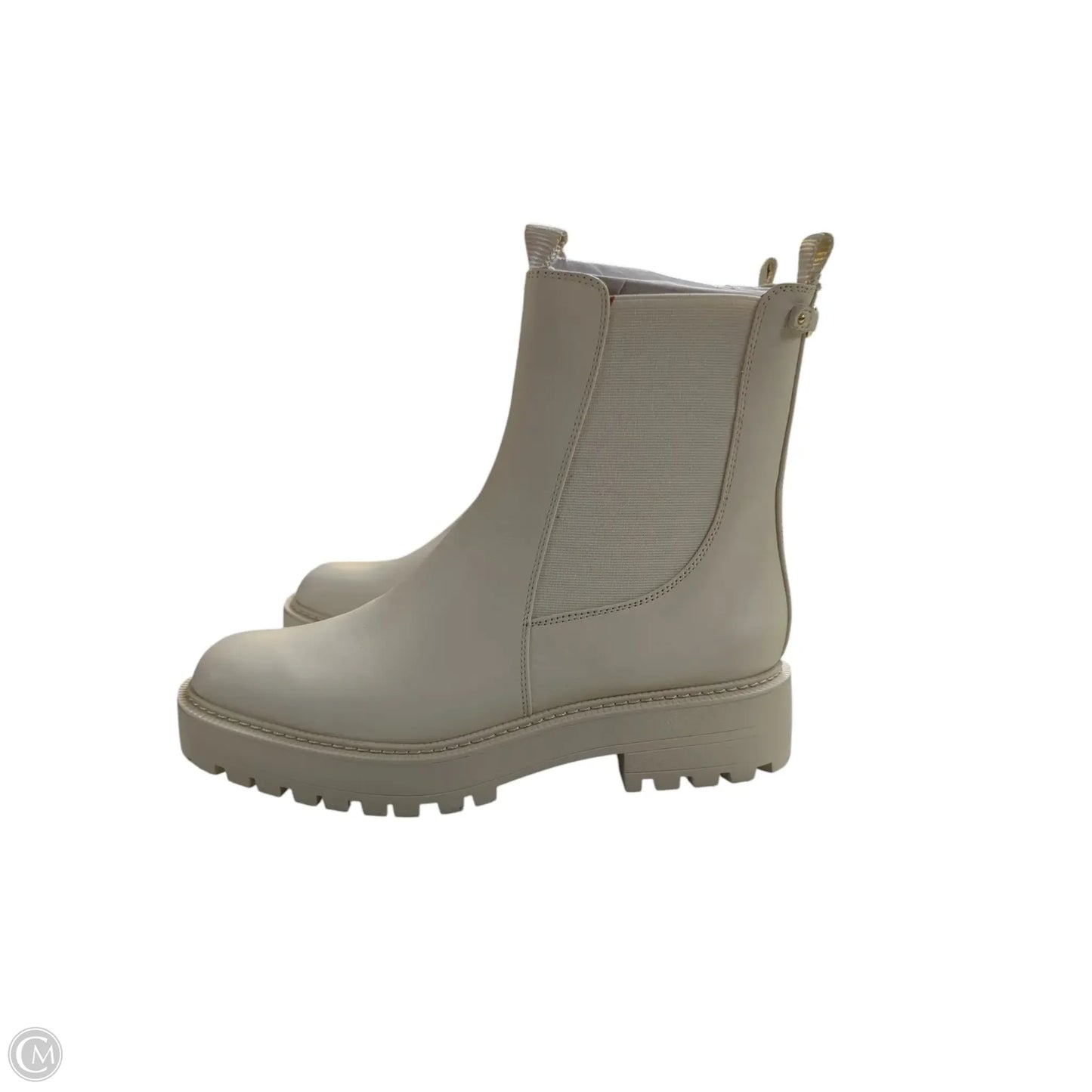 Boots Ankle Flats By Sam Edelman In Ivory, Size: 11