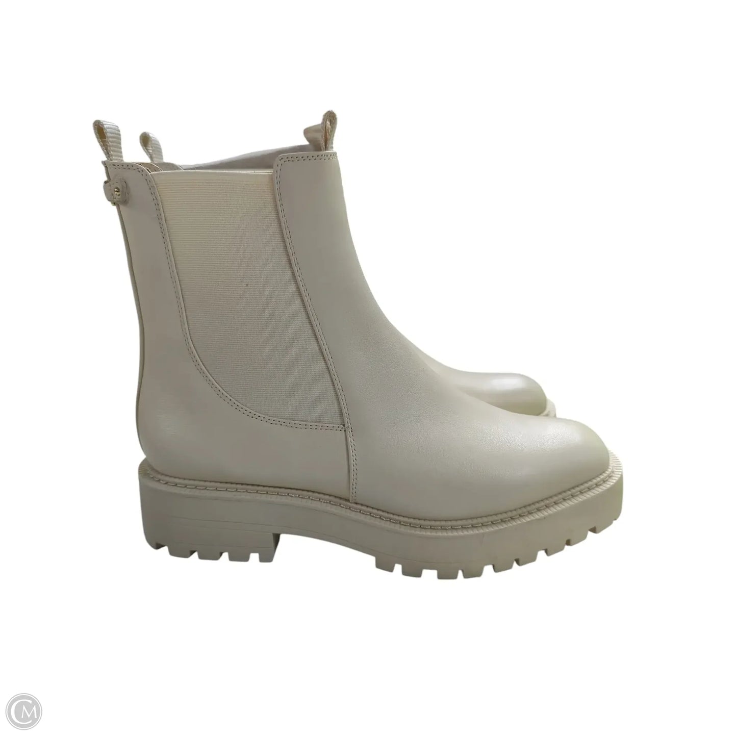 Boots Ankle Flats By Sam Edelman In Ivory, Size: 11