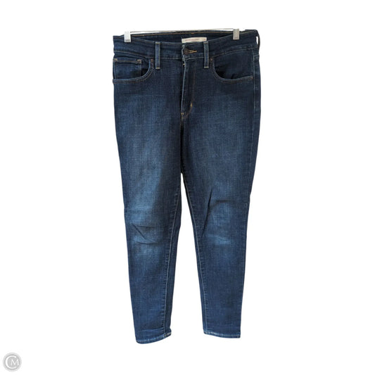 Jeans Skinny By Levis In Blue Denim, Size: 6
