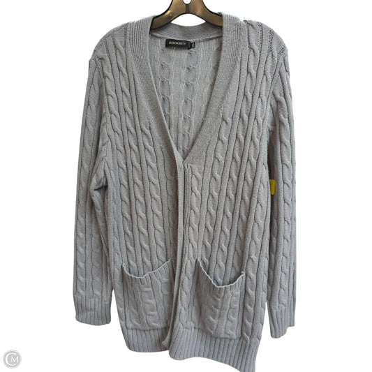 Cardigan By Merokeety In Grey, Size: 2x