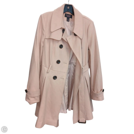 Coat Peacoat By Victorias Secret In Taupe, Size: 10