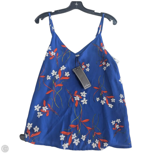 Top Sleeveless By Cotton On In Floral Print, Size: Xs