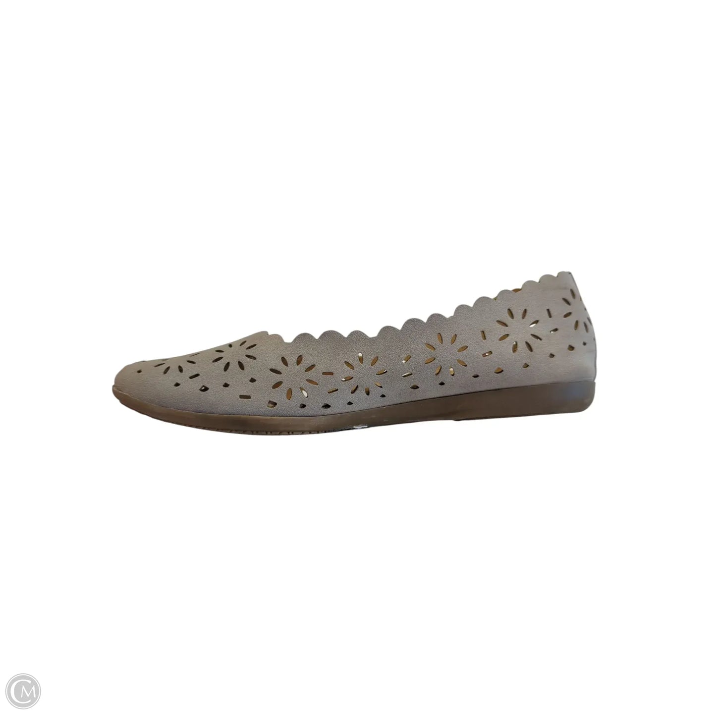 Shoes Flats By White Mountain In Grey, Size: 7