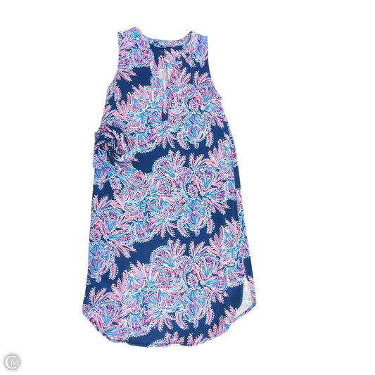 Dress Designer By Lilly Pulitzer In Blue & Pink, Size: Xs