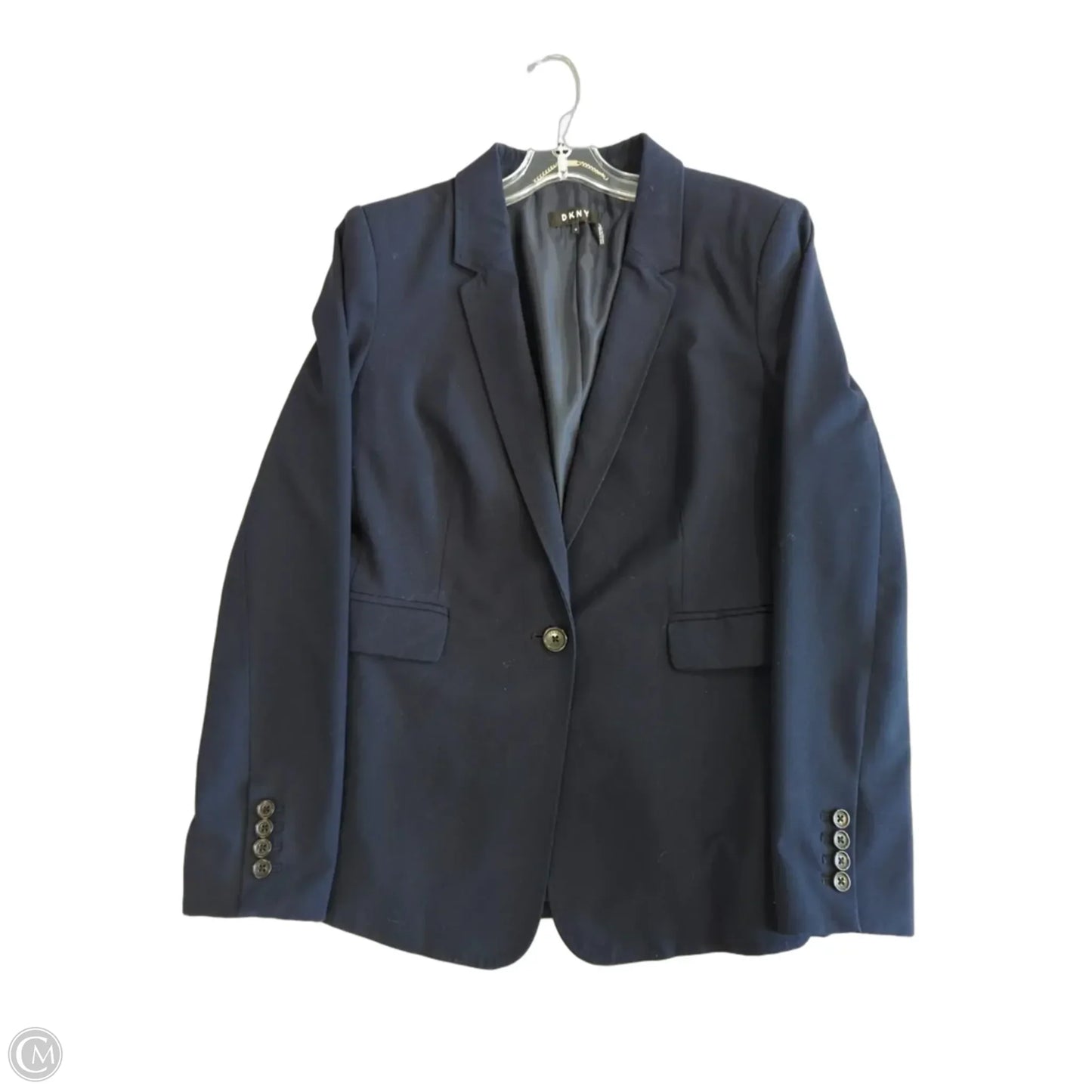 Pants Suit 2pc By Dkny In Navy, Size: 12