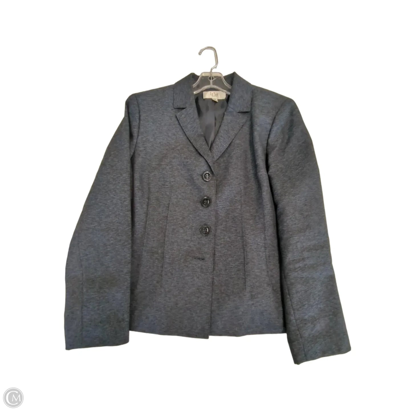 Pants Suit 2pc By Le Suit In Blue, Size: 12p