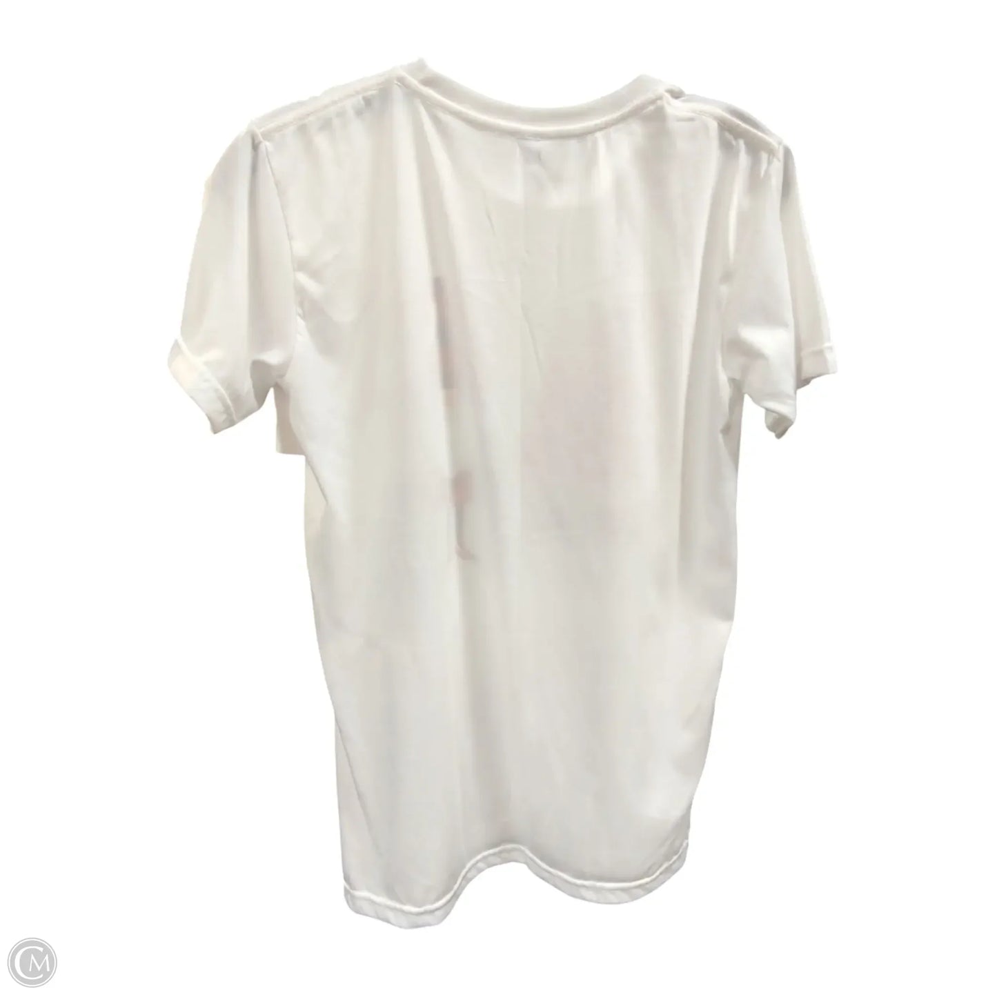 Top Short Sleeve By Clothes Mentor In White, Size: S
