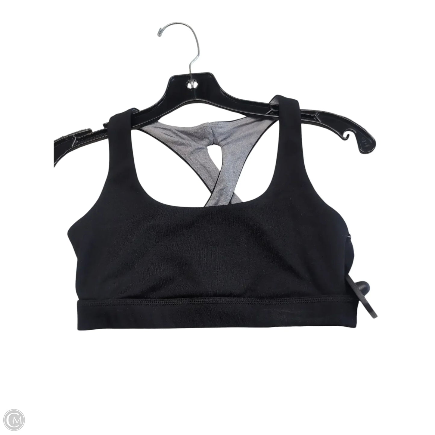 Athletic Bra By Clothes Mentor In Black, Size: S