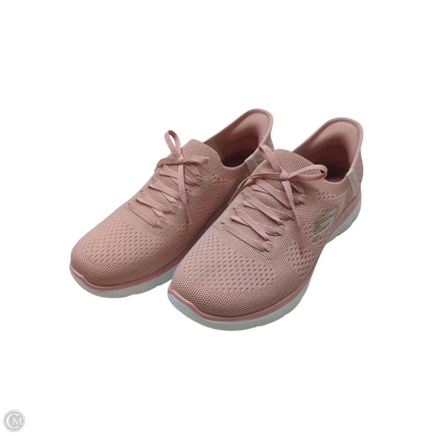 Shoes Athletic By Skechers In Pink, Size: 9.5