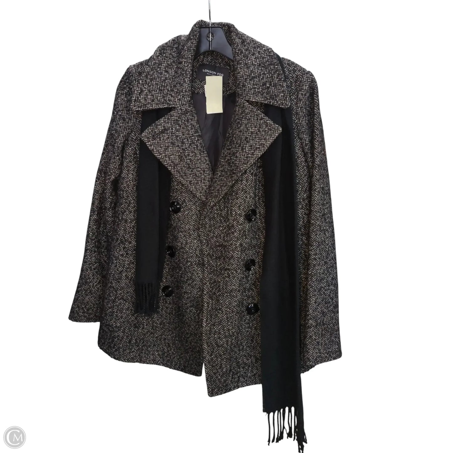 Coat Other By London Fog In Grey, Size: Mp