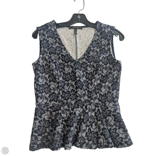 Top Sleeveless By Bcbg In Blue, Size: Xs