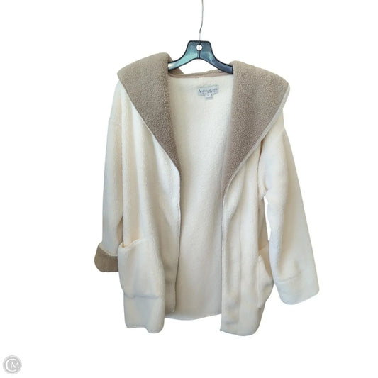 Jacket Faux Fur & Sherpa By Koolaburra By Ugg In Cream, Size: S