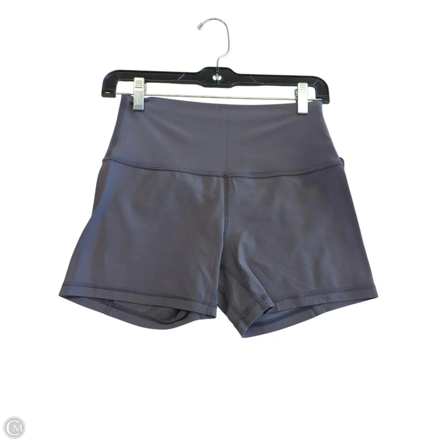 Athletic Shorts By Lululemon In Grey, Size: 8