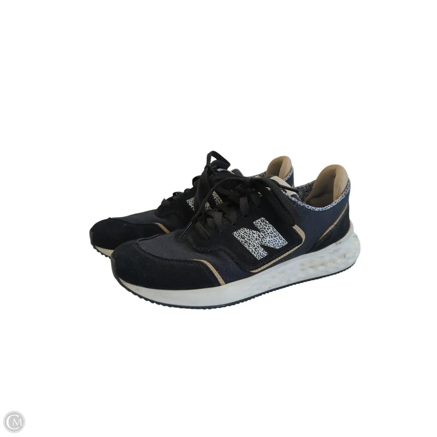 Shoes Sneakers By New Balance In Black & Brown, Size: 9