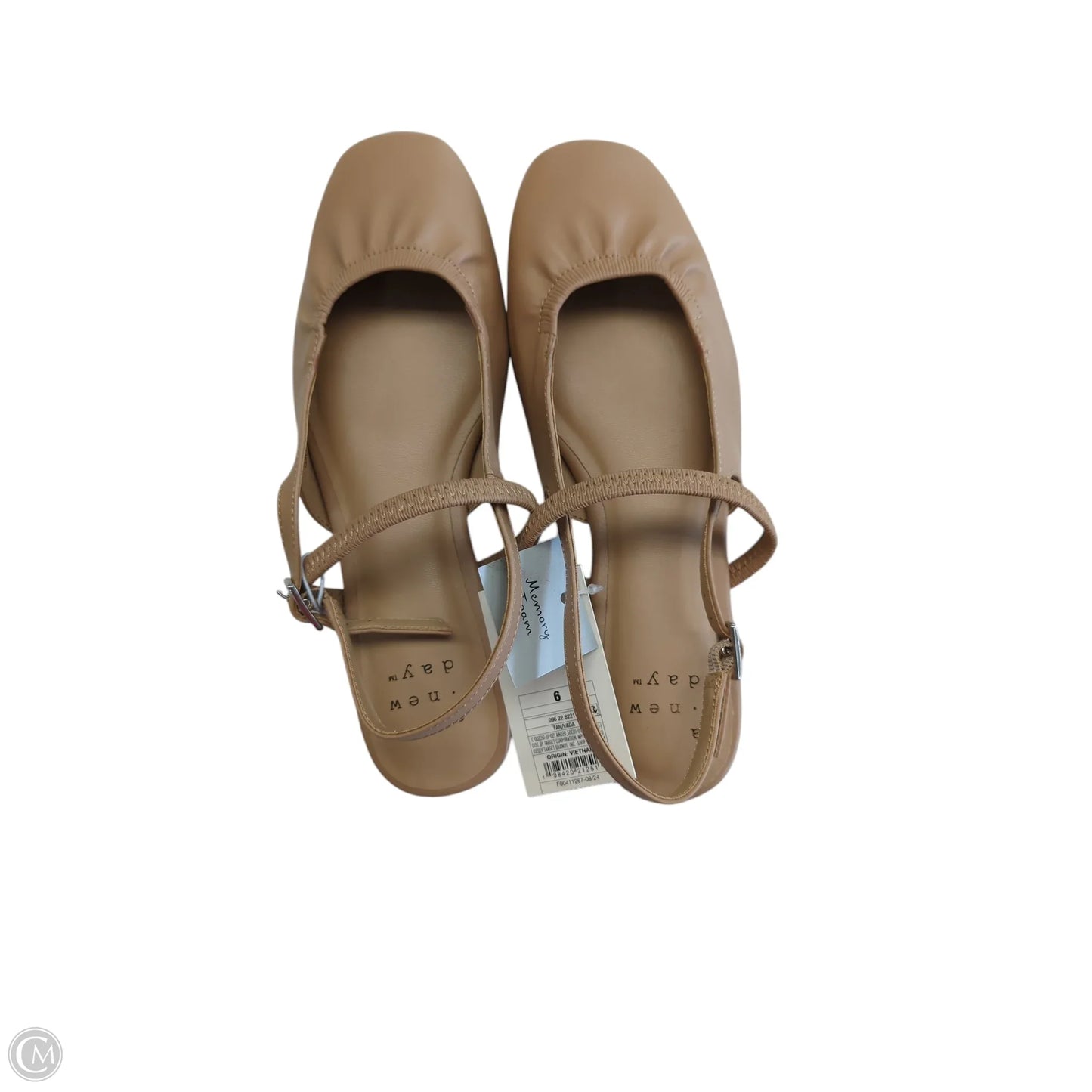 Shoes Flats By A New Day In Tan, Size: 6