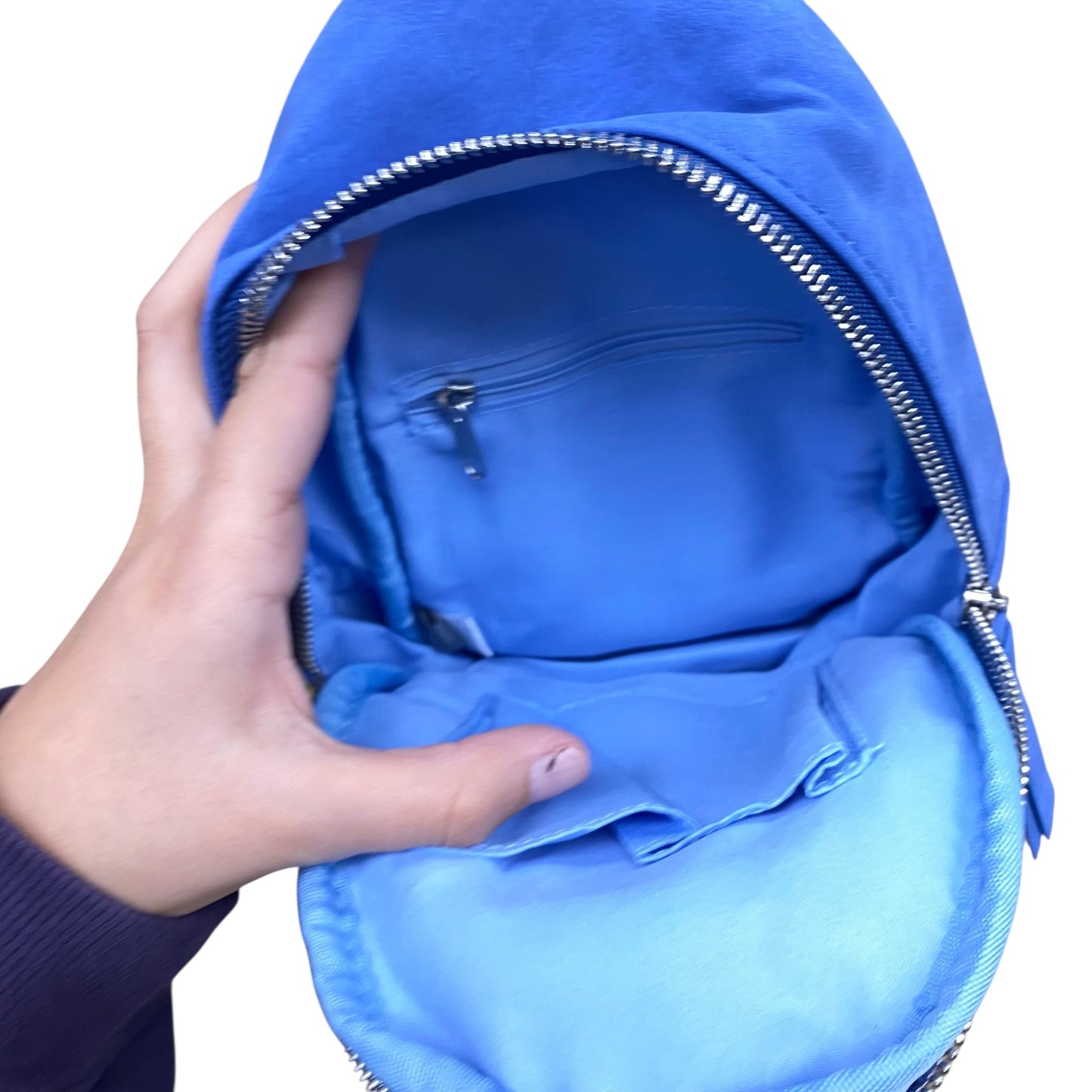 Crossbody By Clothes Mentor In Blue, Size:Small