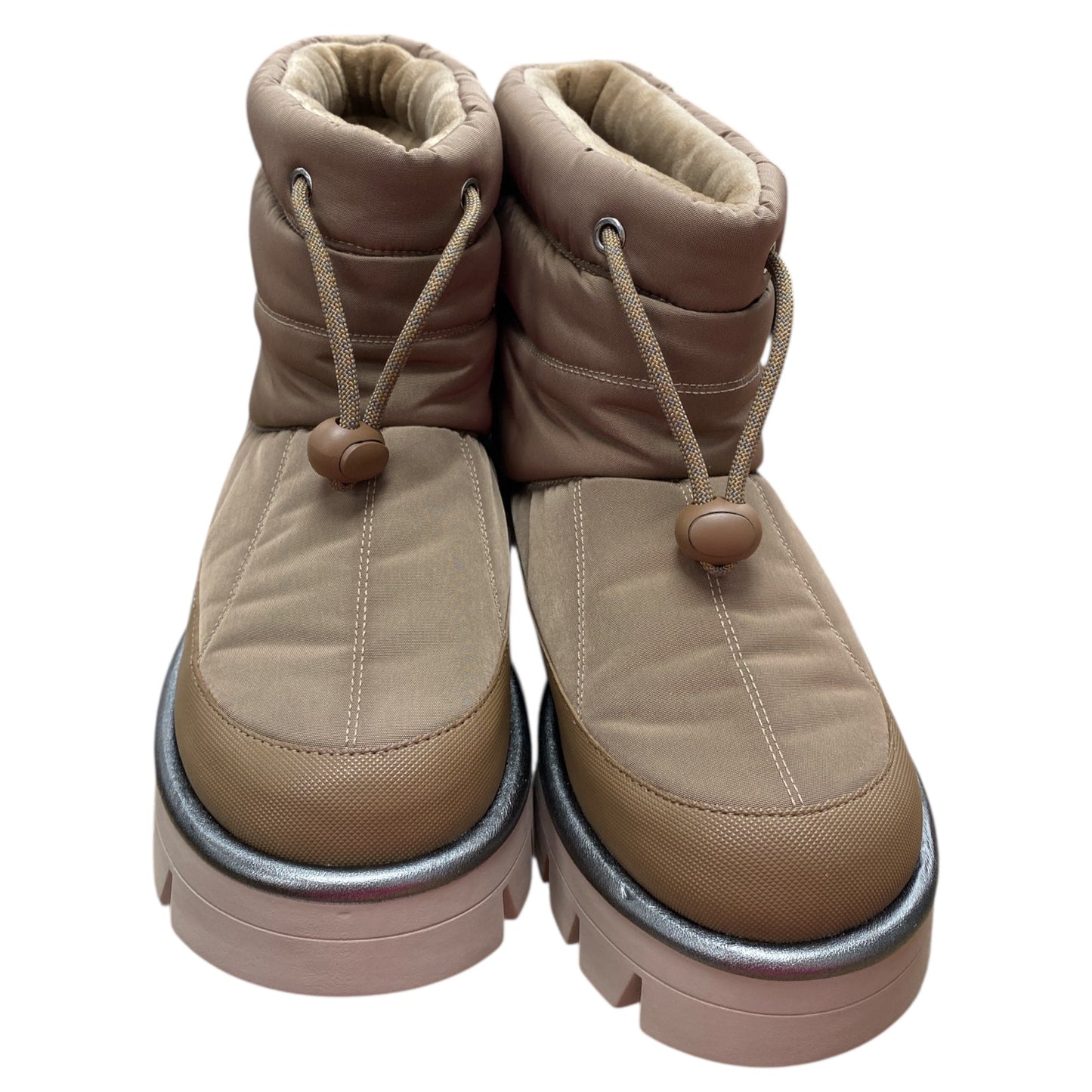 Boots Designer By Michael Kors In Taupe, Size:10