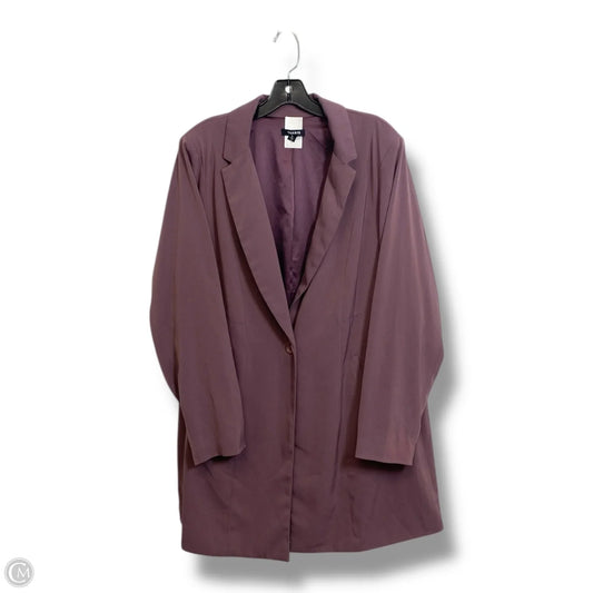 Blazer By Torrid In Purple, Size: 2x