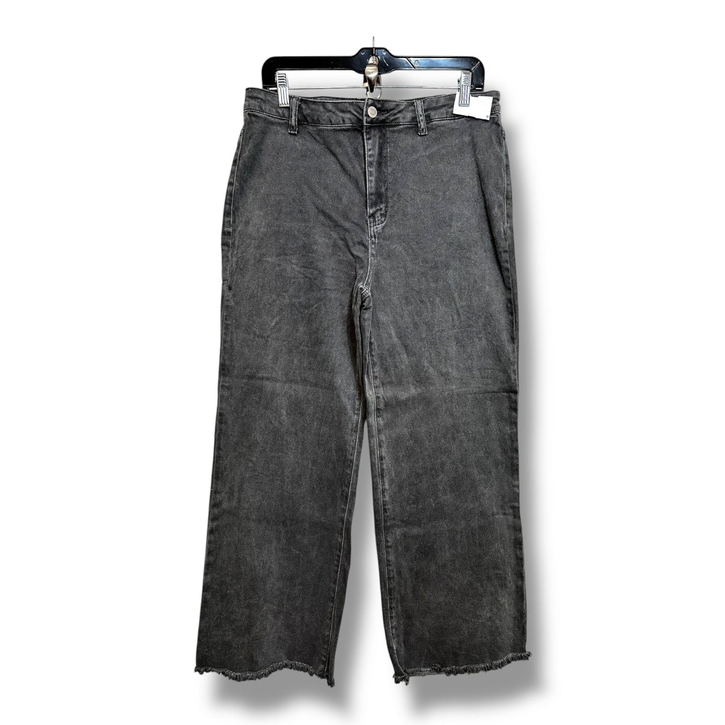 Jeans Boot Cut By Zenana Outfitters In Grey, Size: Xl