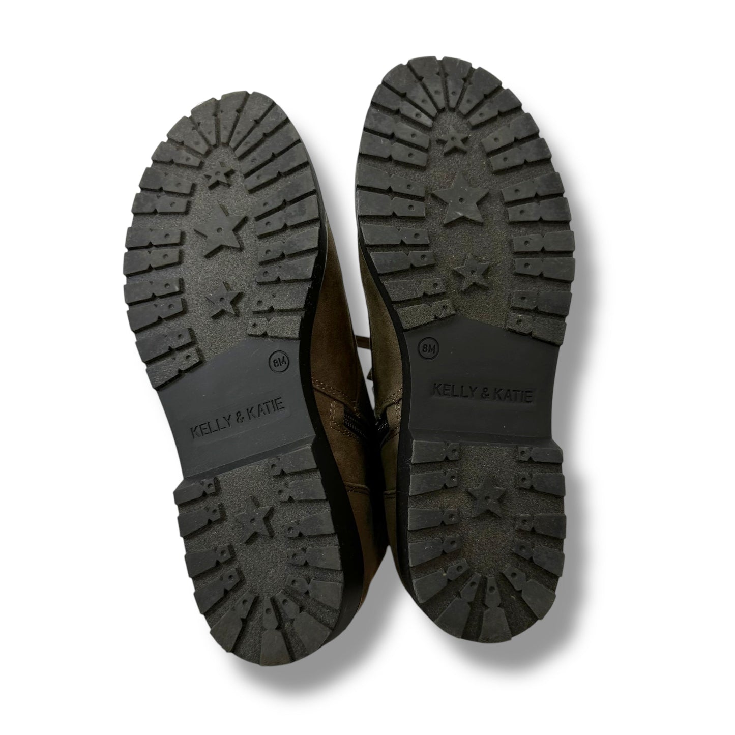 Boots Ankle Flats By Kelly And Katie In Brown, Size: 8