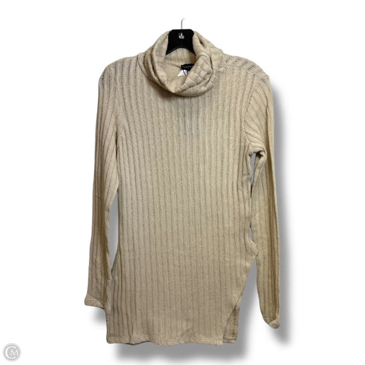 Top Long Sleeve By Clothes Mentor In Tan, Size: Xl