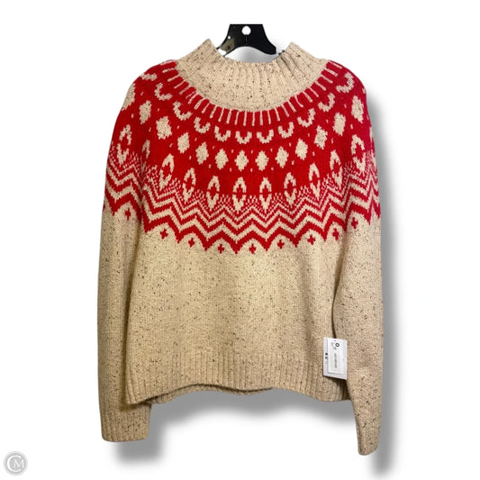 Sweater By Old Navy In Red, Size: L
