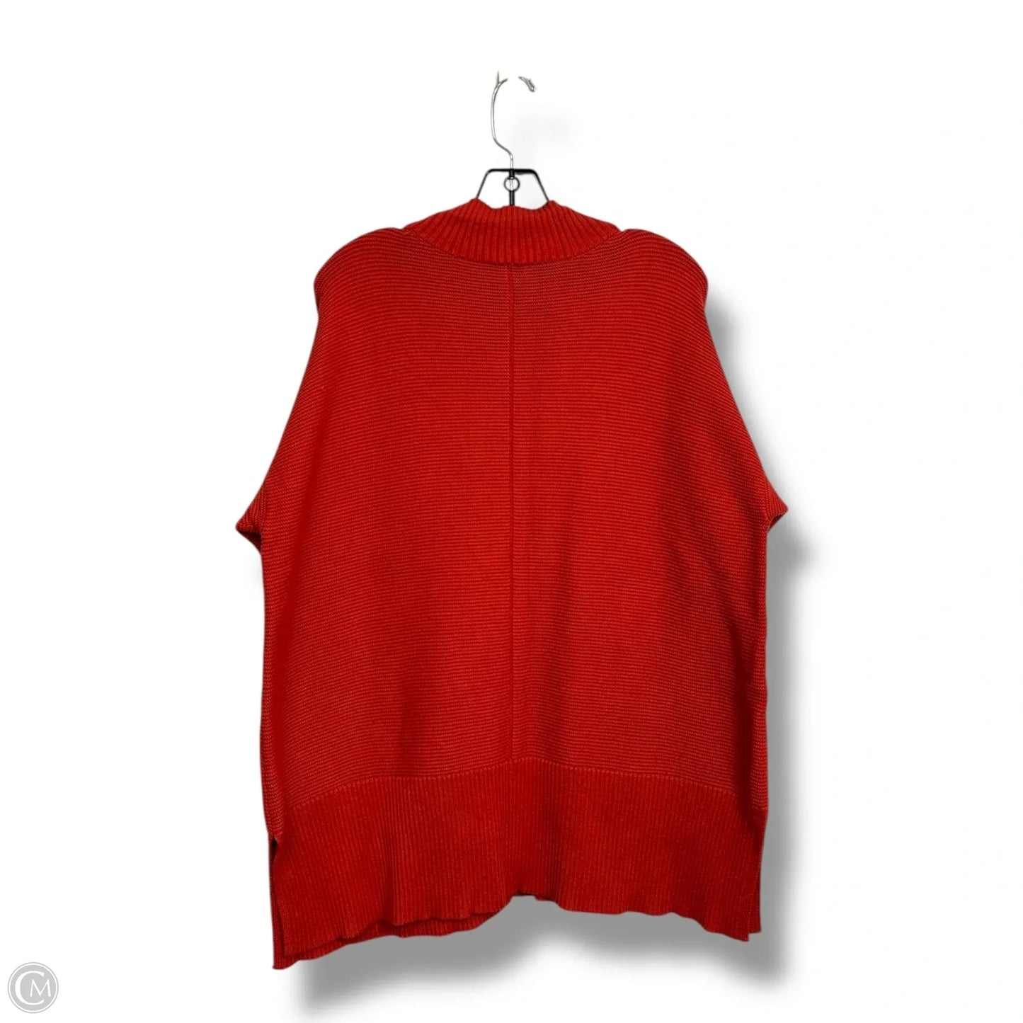 Sweater By Talbots In Orange, Size: 2x