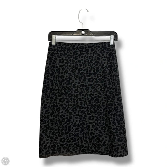 Skirt Mini & Short By Loft In Animal Print, Size: 18