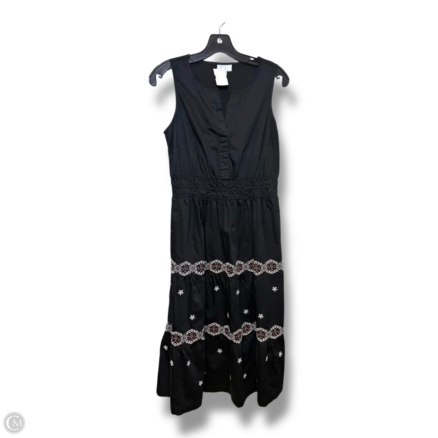 Dress Casual Maxi By J. Jill In Black, Size: Xsp