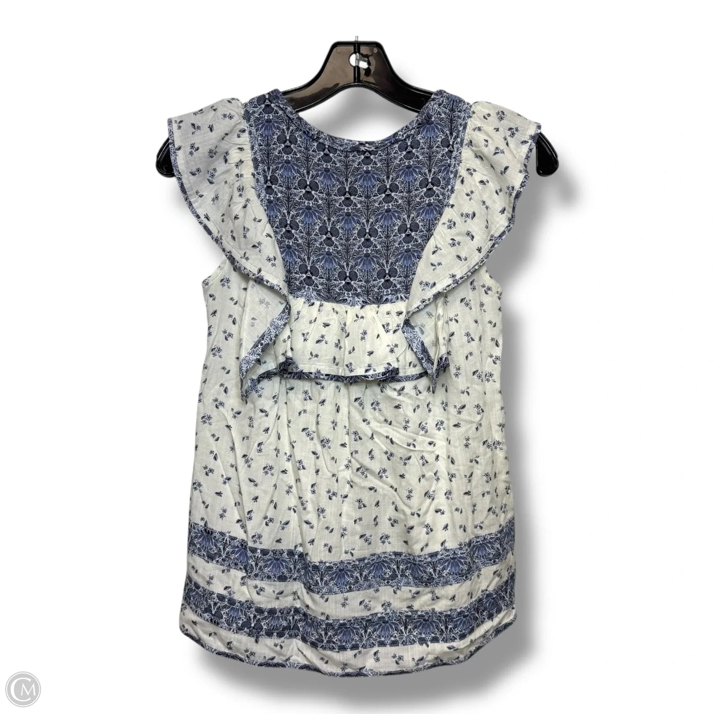 Top Sleeveless By Fatface In Blue, Size: 2