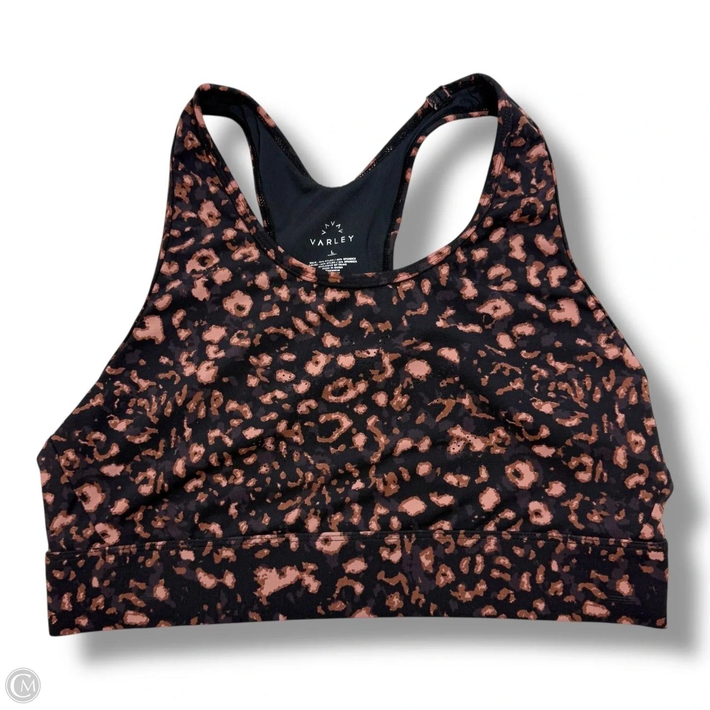 Athletic Bra By Varley In Leopard Print, Size: L