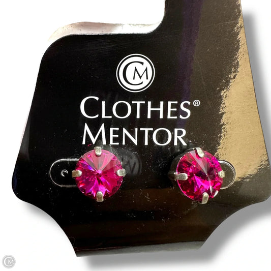 Pink Earrings Stud By Sabika