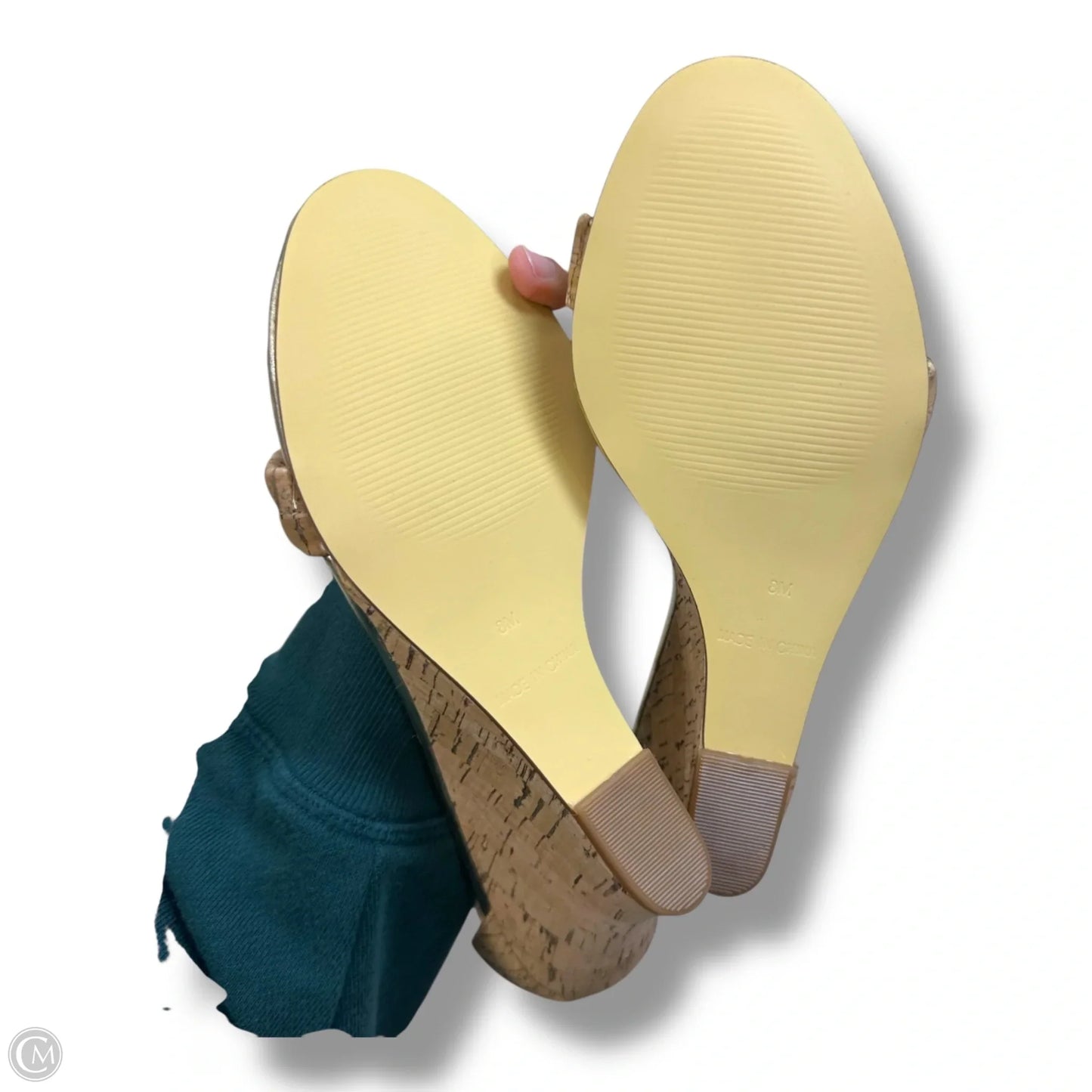 Sandals Designer By Lilly Pulitzer In Tan, Size: 8