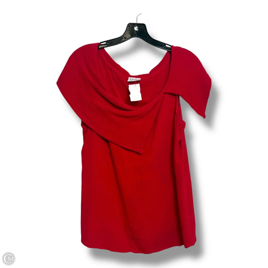 Top Sleeveless By Oh My Gauze In Red, Size: M