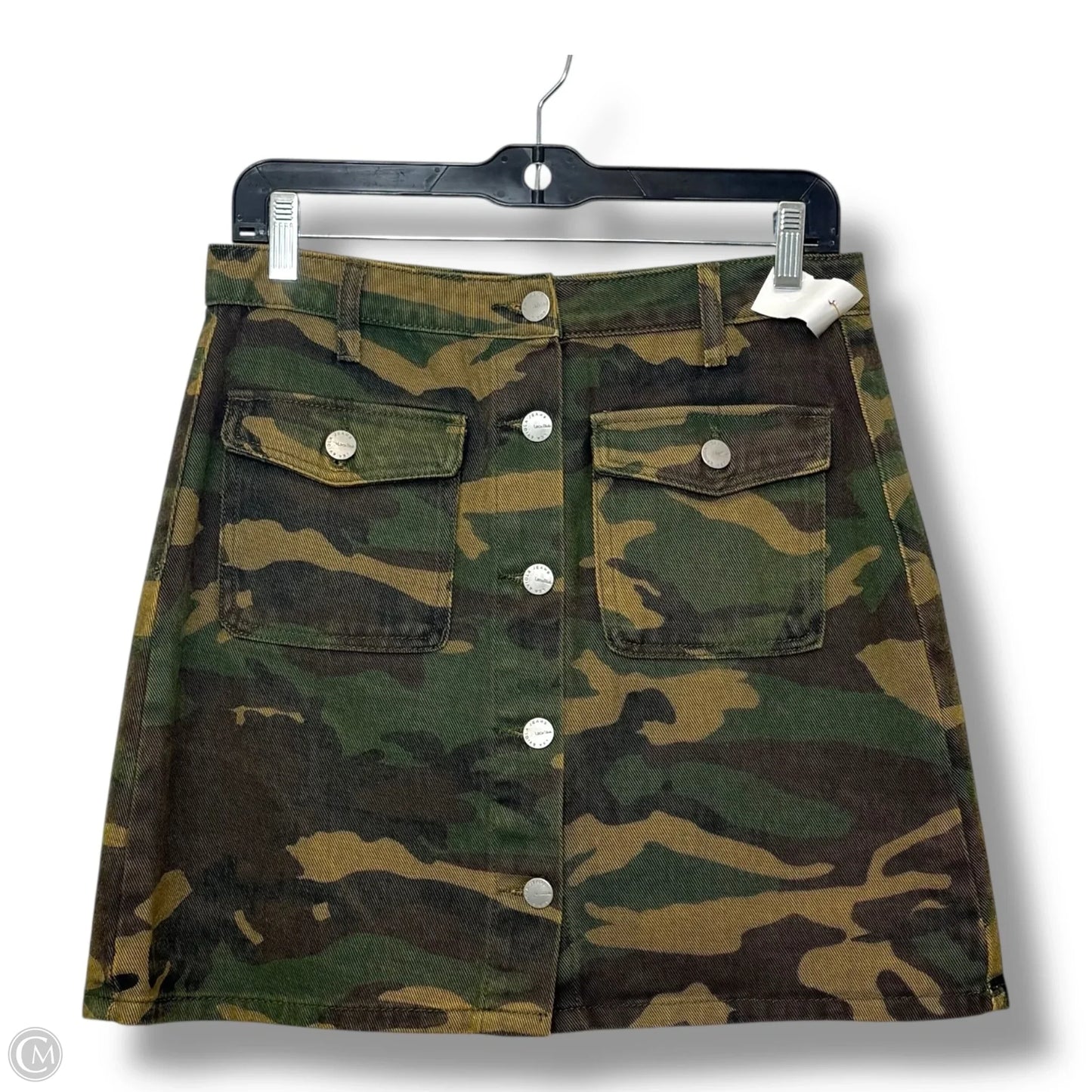 Skirt Mini & Short By Lea & Viola In Camouflage Print, Size: S