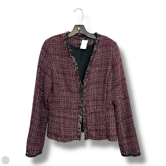 Blazer By White House Black Market In Maroon, Size: 6