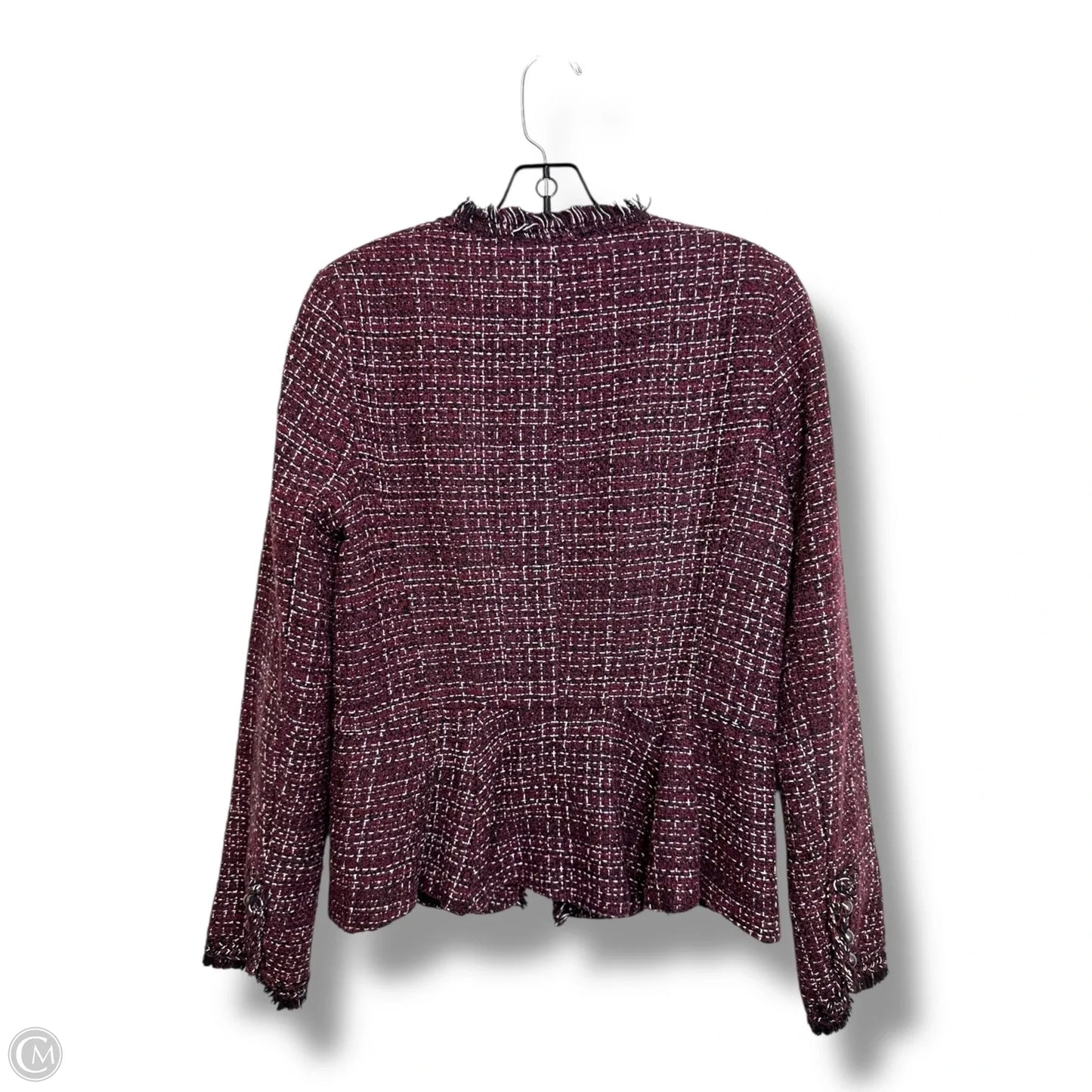 Blazer By White House Black Market In Maroon, Size: 6