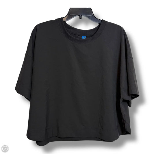 Athletic Top Short Sleeve By Old Navy In Black, Size: Xl