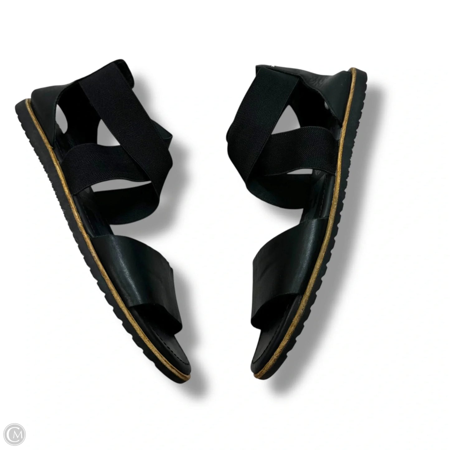 Sandals Flats By Sorel In Black, Size: 10