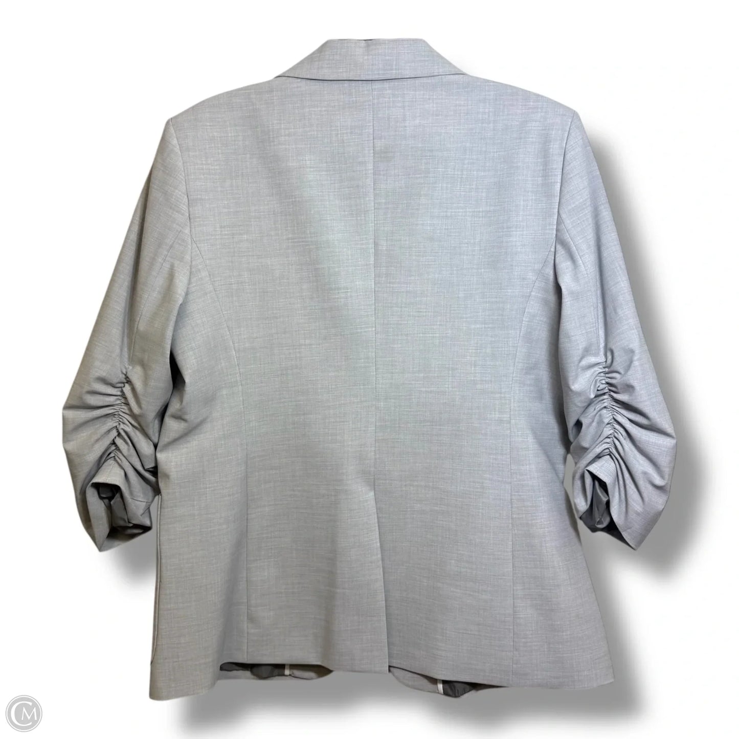 Blazer By Calvin Klein In Grey, Size: 14