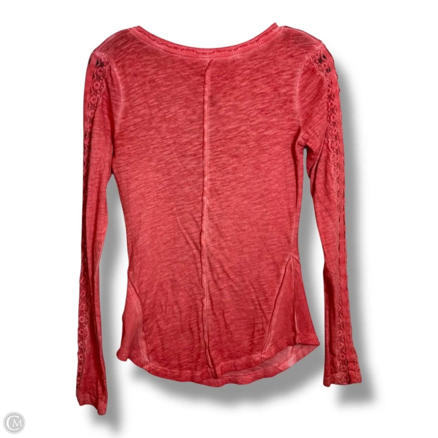 Top Long Sleeve Basic By Free People In Coral, Size: Xs