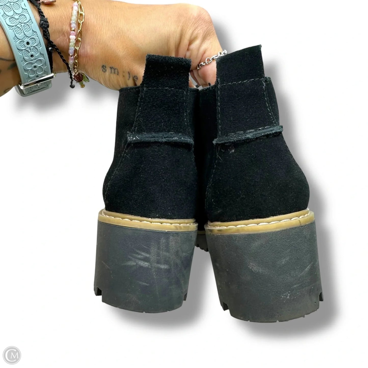 Boots Ankle Flats By White Mountain In Black, Size: 7.5