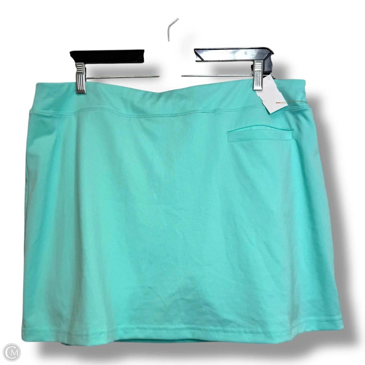 Skort By Clothes Mentor In Teal, Size: Xl