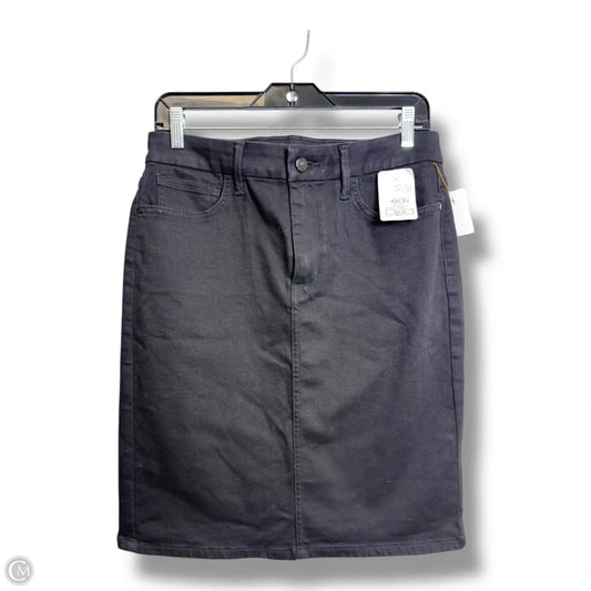 Skirt Midi By Sam Edelman In Black, Size: 12