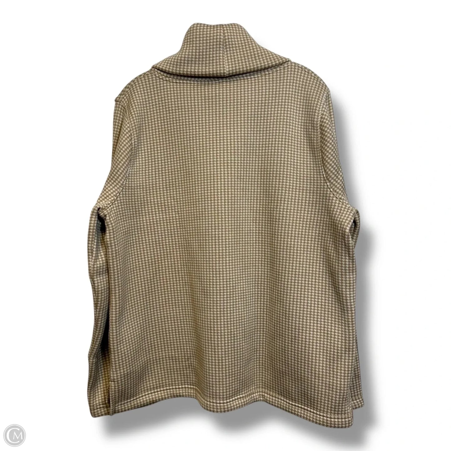 Top Long Sleeve By J. Crew In Checkered Pattern, Size: Xxl