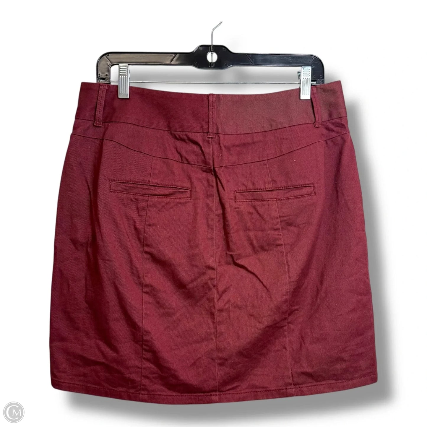 Skirt Mini & Short By Loft In Maroon, Size: 10