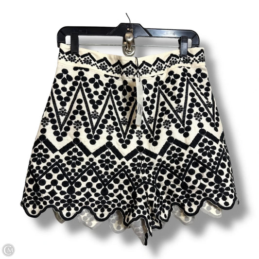 Shorts By Zara In Black & White, Size: M