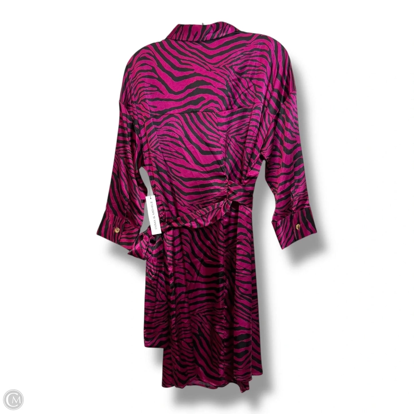 Dress Casual Short By Emma And Michele In Zebra Print, Size: M