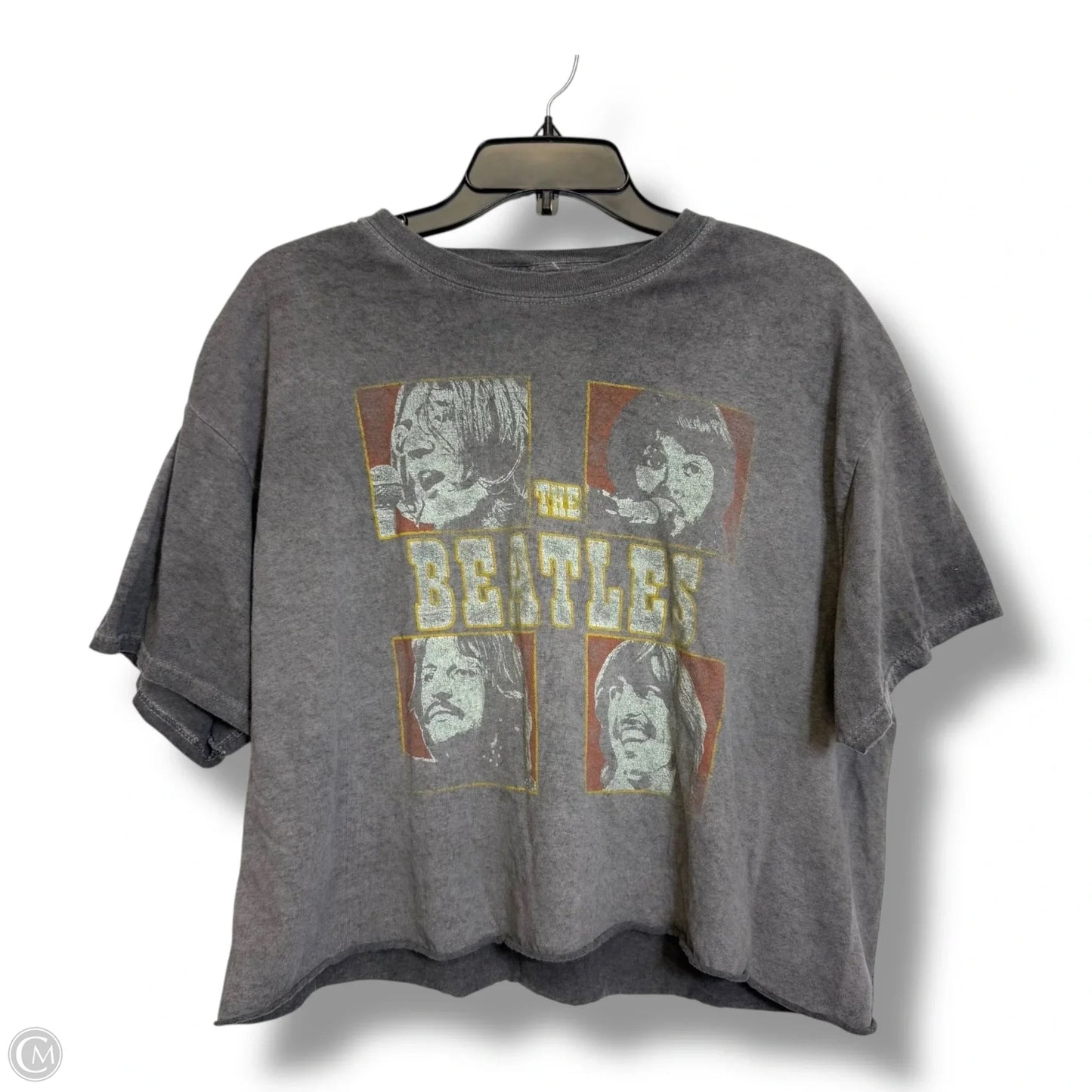 Top Short Sleeve Basic By Cmf In Grey, Size: Xl