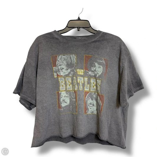 Top Short Sleeve Basic By Cmf In Grey, Size: Xl